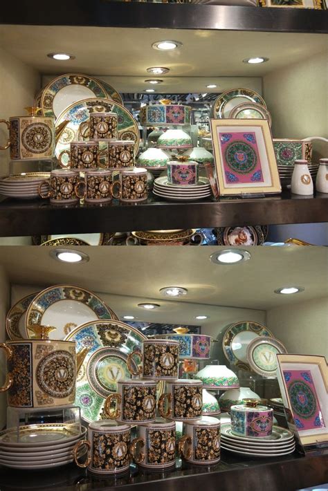 versace kleiner tisch|versace dishes for sale.